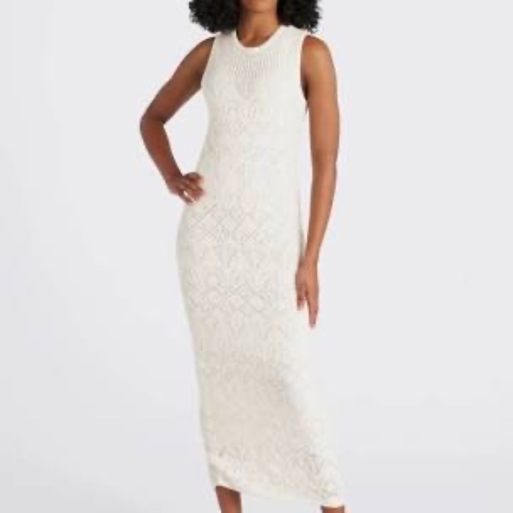 Z SUPPLY Women's Mallorca Midi Dres - Picture 2 of 6